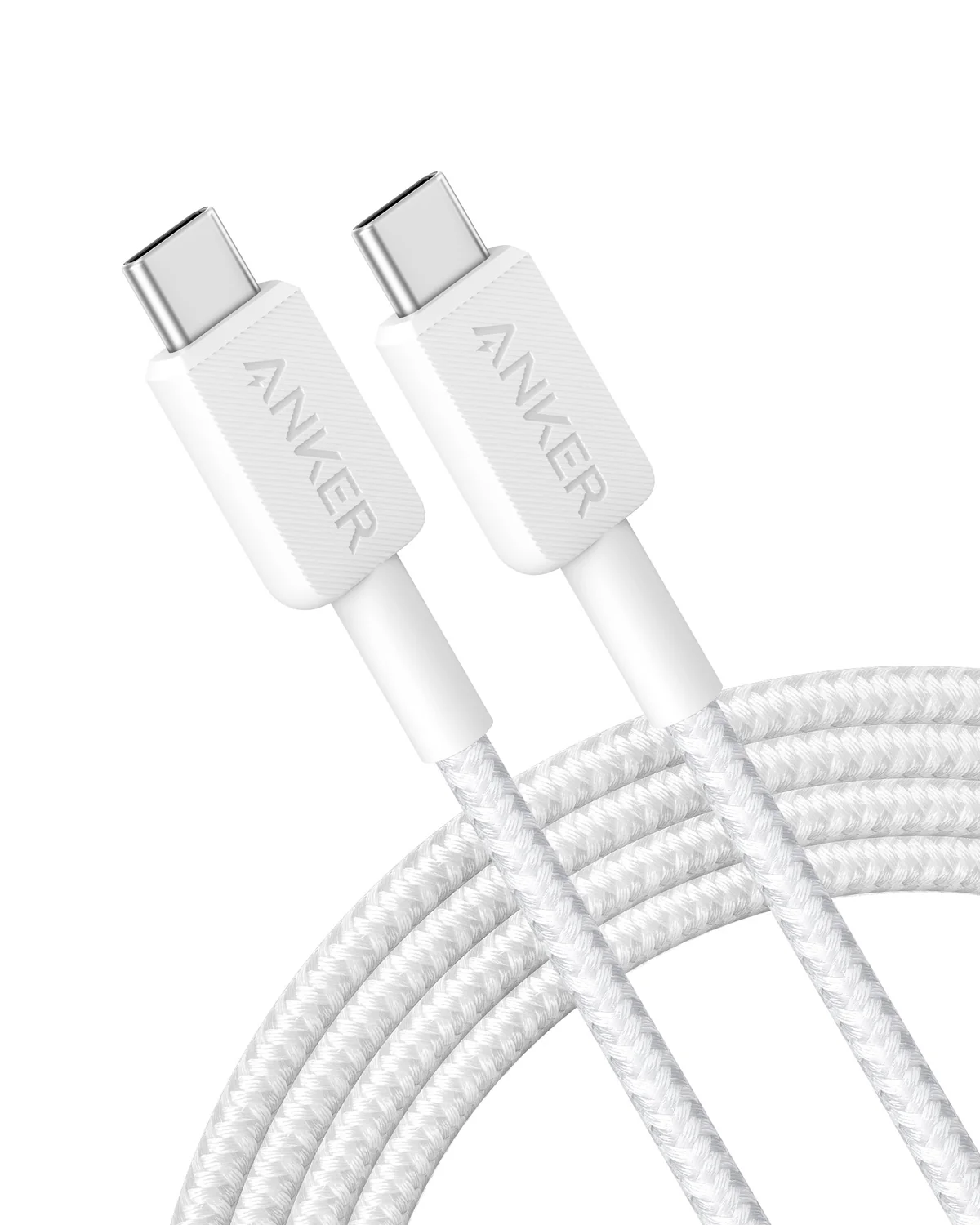 Anker 322 USB-C to USB-C Cable 1.8m,6ft - White